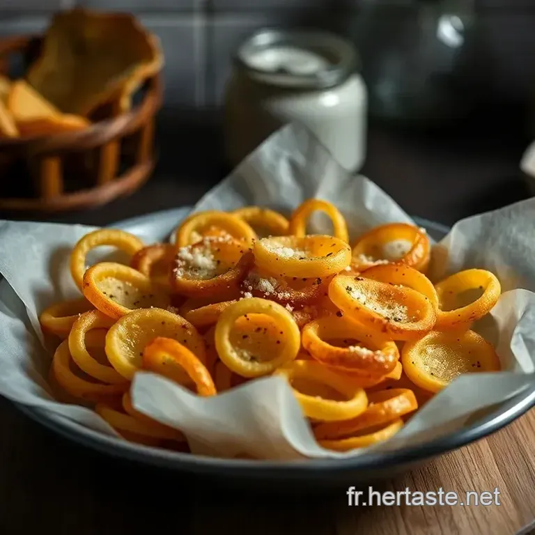 Chips Croustillantes Oignon & Parmesan