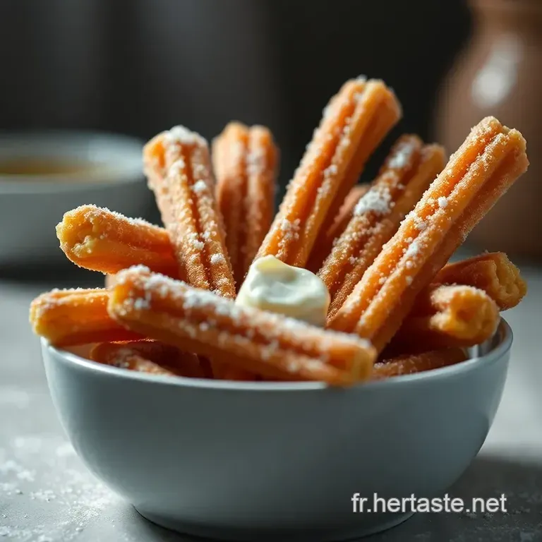 Churros Surgel&eacute;s Maison : Croustillants Et Irr&eacute;sistibles presentation