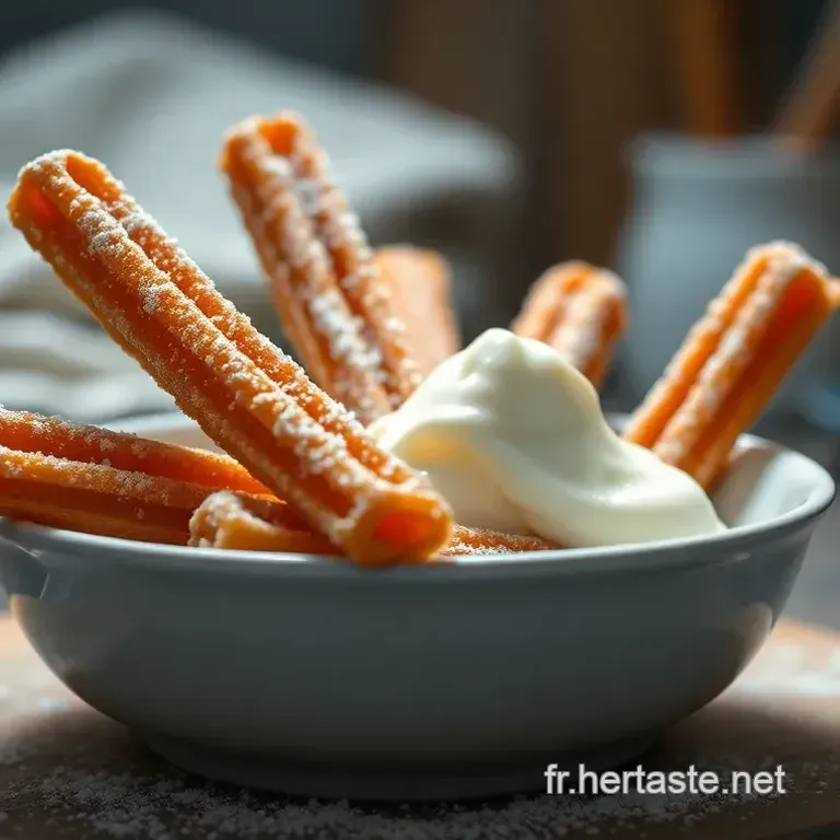 Churros Surgel&eacute;s Maison : Croustillants et Irr&eacute;sistibles