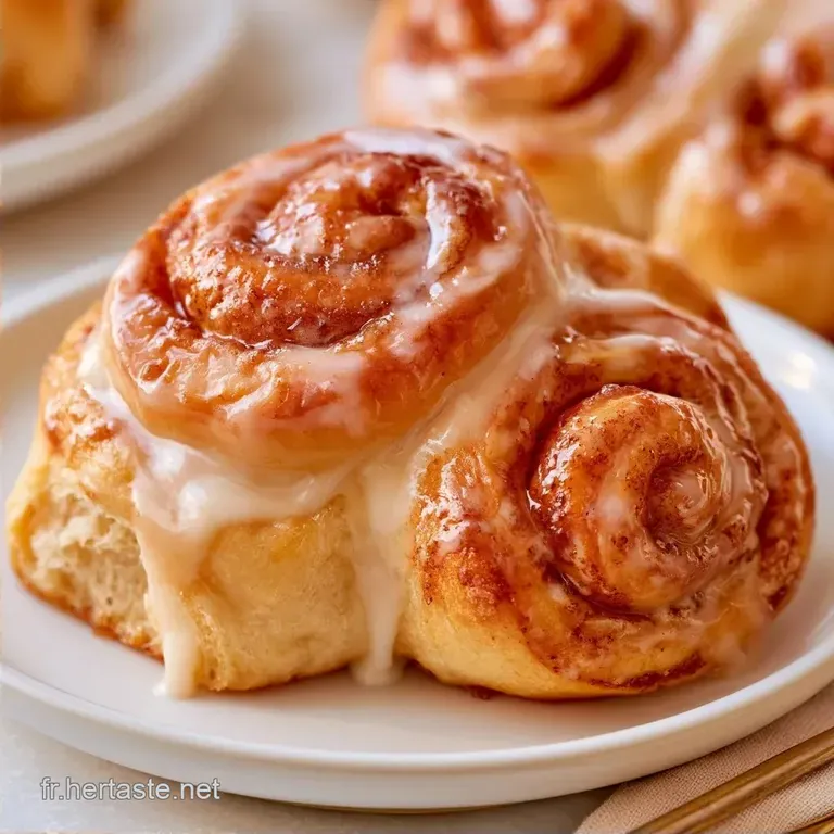 Cinnamon Rolls Au Airfryer: Moelleux