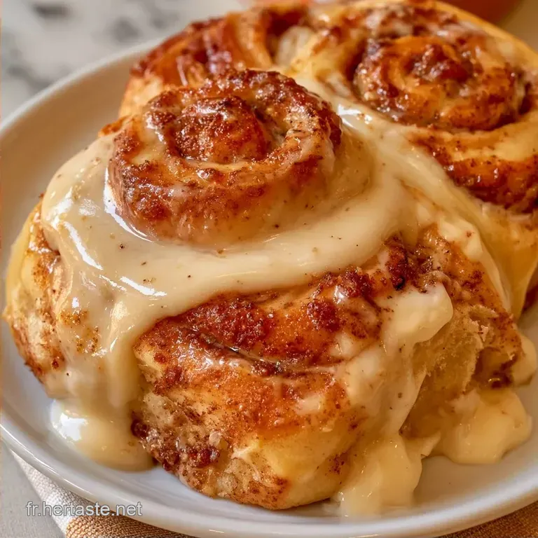 Moelleux Cinnamon Rolls Fromage Frais
