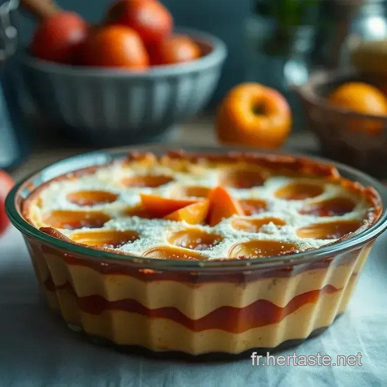Clafoutis aux Abricots : Douceur d &Eacute;t&eacute;