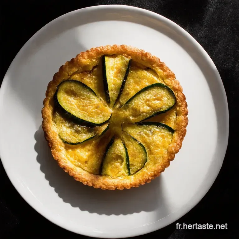 Clafoutis de Courgettes au Parmesan