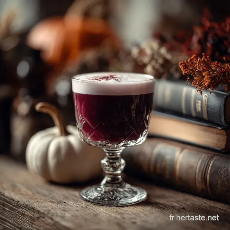 Cocktail d Halloween: Breuvage Mystique Fumant