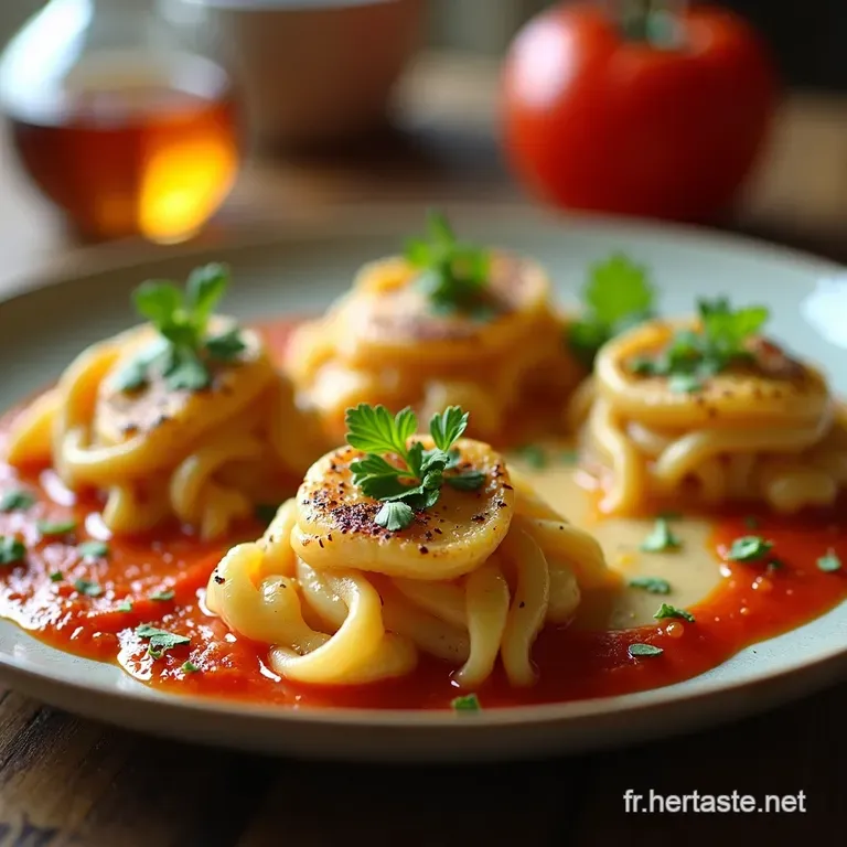 Conchiglionis Express Farce Ricotta &Eacute;pinards presentation