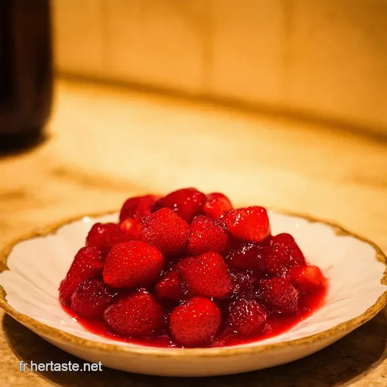 Confiture De Fraises Maison Un Go&ucirc;t De Provence presentation