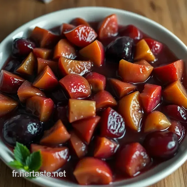 Confiture De P&ecirc;che De Vigne : &Eacute;vasion Sucr&eacute;e Des Vergers Fran&ccedil;ais presentation