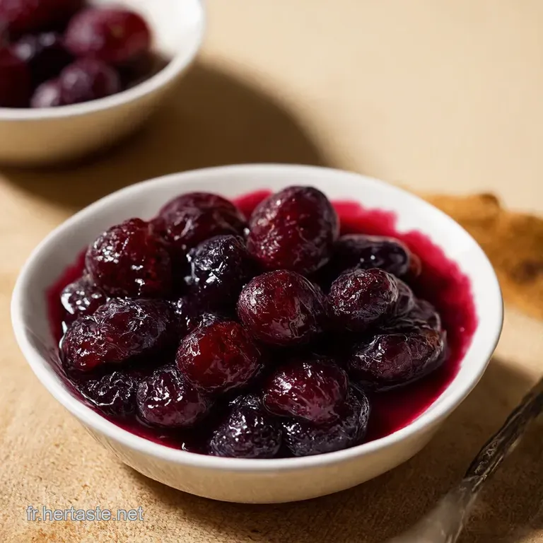 Confiture de Prunes Maison La Douceur Ensoleill&eacute;e