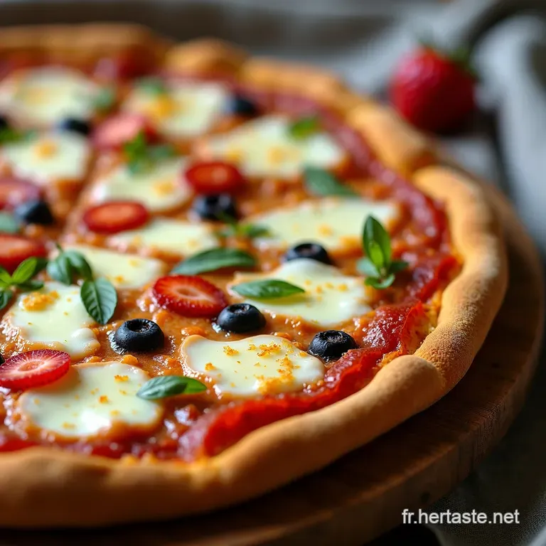 Recette Simple et Rapide Cookie Pizza de Goûter Facile