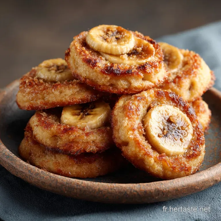 Cookies L&eacute;gers &agrave; la Banane : Les Petits Nuages Moelleux et Sans Beurre Excessif