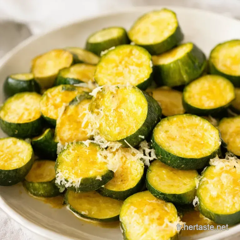 Courgettes au Parmesan Croustillantes