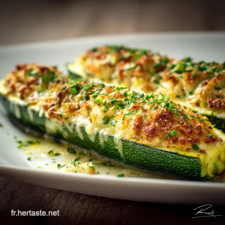 Courgettes Farcies au Thon et Fromage Frais : Lincontournable de la cuisine d&eacute;t&eacute;