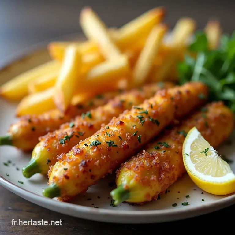 Courgettes Croustillantes &agrave; lAir Fryer Le Secret dun C&ocirc;t&eacute; Croustillant Express