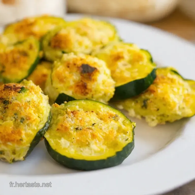 Courgettes Snack&eacute;es &Agrave; La Fran&ccedil;aise Quick Chic presentation