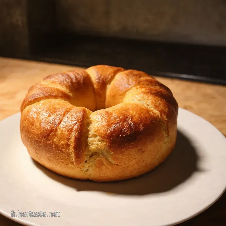 Couronne &Agrave; Labricot a Rustic Apricot Crown presentation