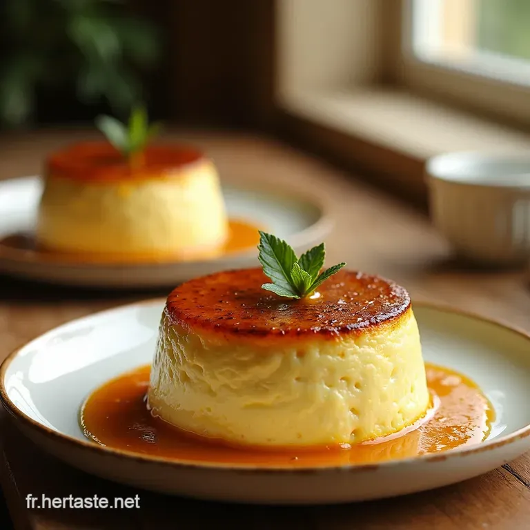 Cr&egrave;me Anglaise L&eacute;l&eacute;gance Simplifi&eacute;e presentation