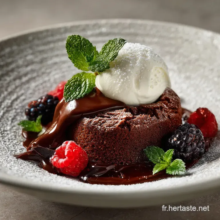 Cr&egrave;me Au Chocolat Noire Intense Le Secret Pour Une Texture Ultraonctueuse presentation