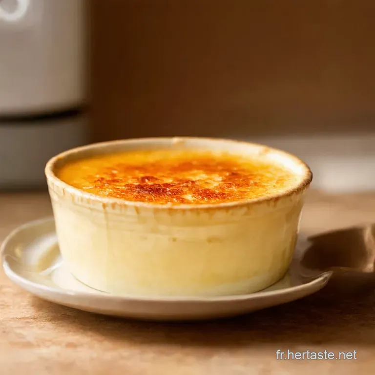 Cr&egrave;me Br&ucirc;l&eacute;e Potimarron Express presentation