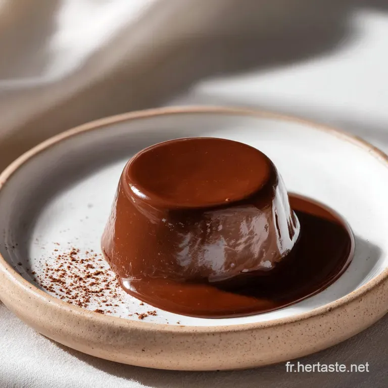 Elegant plated dessert with a glossy, light yellow surface. Served in a coupe glass, adorned with delicate, edible flower ...