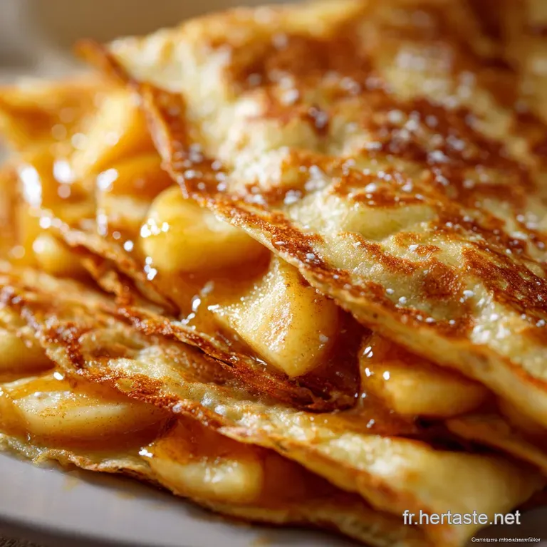 Cr&ecirc;pe aux Pommes L&egrave;gre : Le Go&ucirc;ter C&eacute;leste de Nos Grands-M&egrave;res