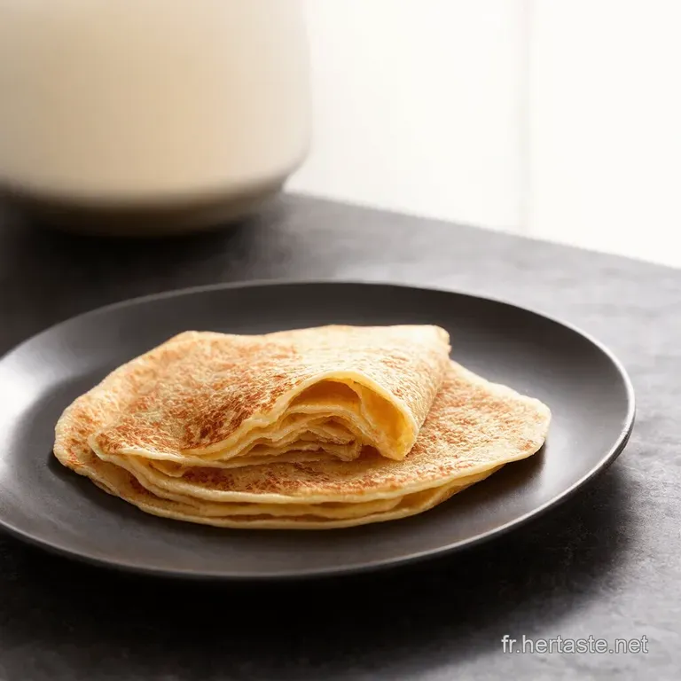 Cr&ecirc;pes Classic French Thin Pancakes Sweet or Savory