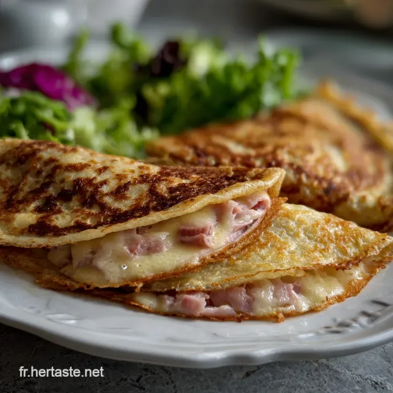 Cr&ecirc;pes Farcies Jambon Comt&eacute; : Galettes Souffl&eacute;es Classiques