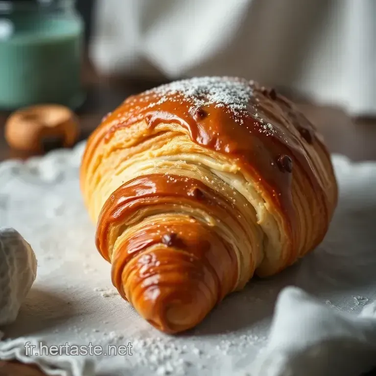 Croissant &Agrave; L amande : Une Douceur Classique De La P&acirc;tisserie Fran&ccedil;aise presentation