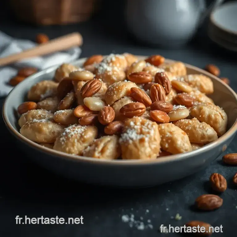 Croquantes Amandes Au Miel presentation