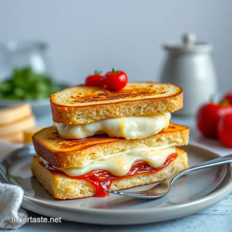 Croque Monsieur En Tasse Mug Croque Monsieur presentation