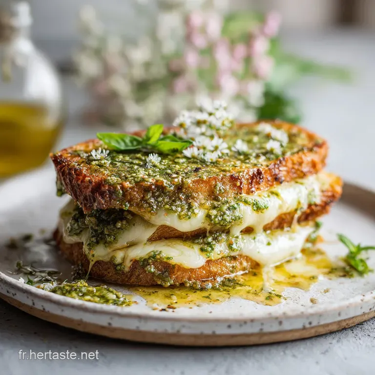 Croque Monsieur Italien : Recette Cro&ucirc;te Parmesan