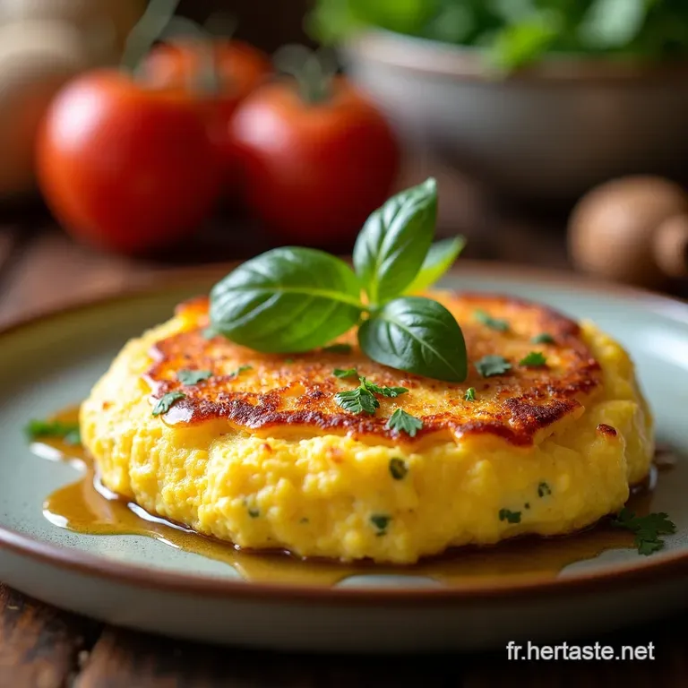 Croque Omelette Au Fromage Un D&eacute;lice Bistro &Agrave; La Maison presentation