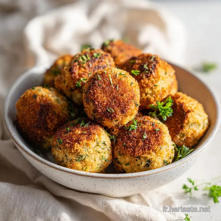 Croquettes de Thon aux Herbes Fra&icirc;ches