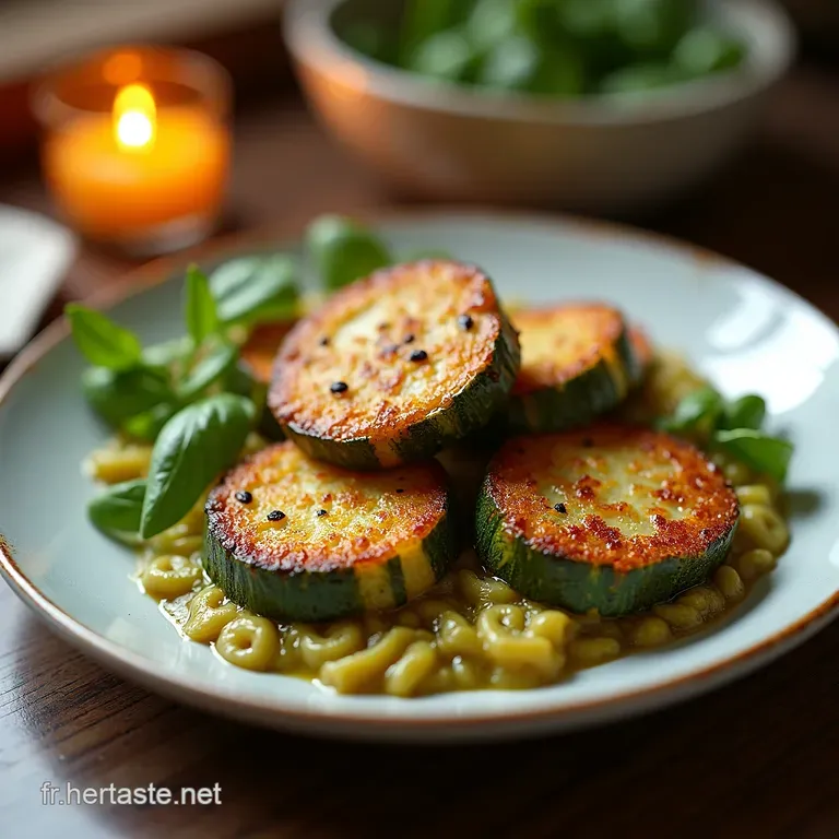 Croustillants &Agrave; La Courgette Rouleaux De Pain Express presentation