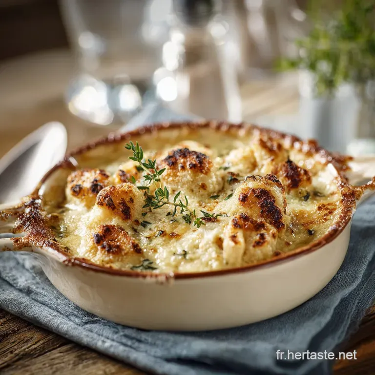 Croziflette Savoyarde le Gratin de p&acirc;tes rustique et onctueux