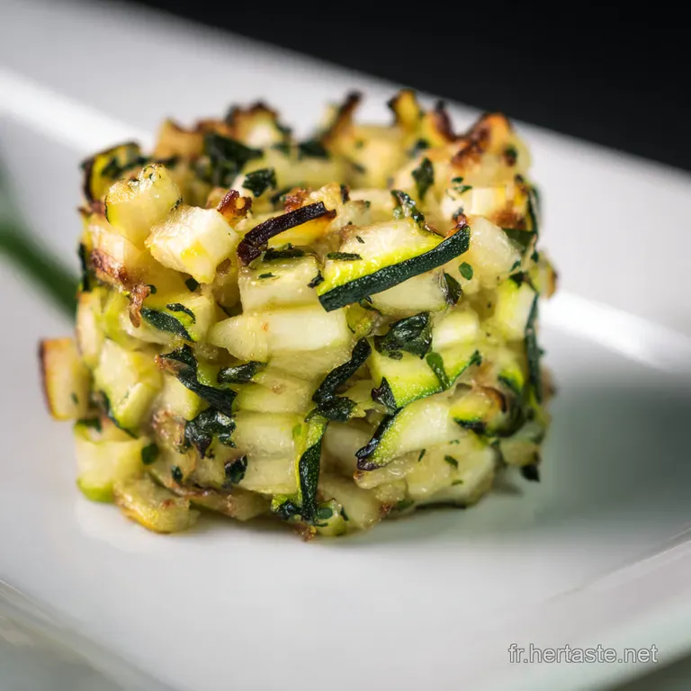 Cubicube De Courgette Et Pomme: Le Dessert Surprenant presentation