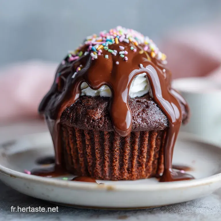 A single cupcake, domed with creamy, light-pink frosting and delicate sugar pearls, resting on a dainty floral plate.