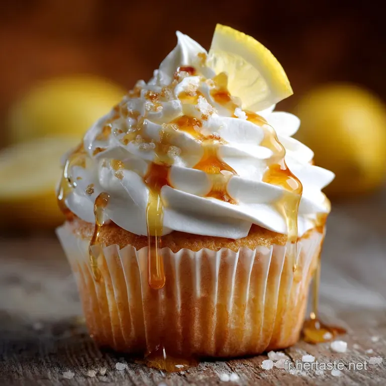 Les Petits Nuages Citronn&eacute;s Cupcakes Ultramoelleux Sans Beurre presentation