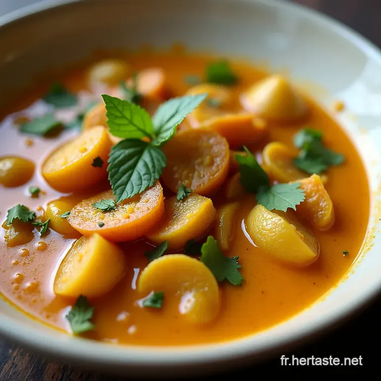 Curry de L&eacute;gumes &Eacute;pic&eacute; au Lait de Coco