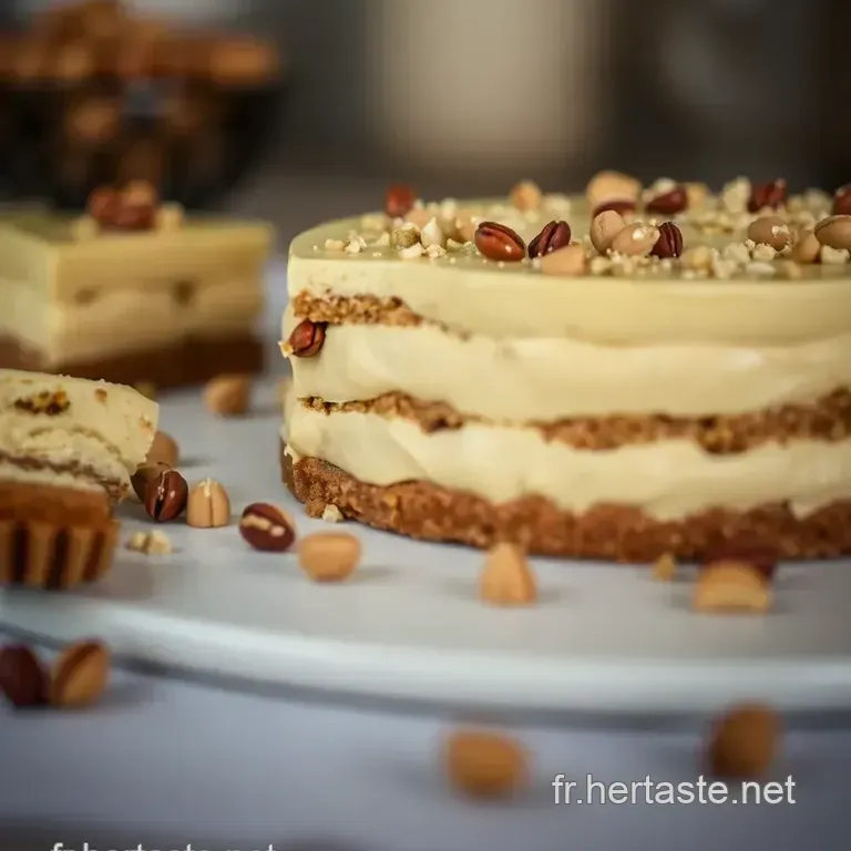 Dacquoise Pistache : D&eacute;lice &Agrave; La Pistache presentation