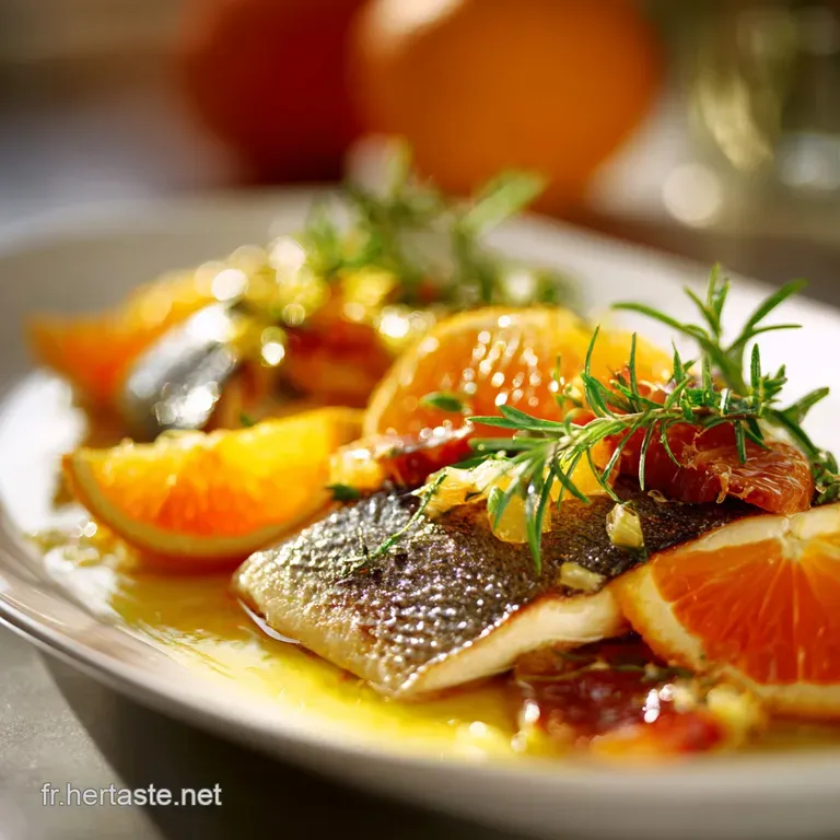 Recette de plat l&eacute;ger du Sud : Filet de Daurade et Quinoa Tonique