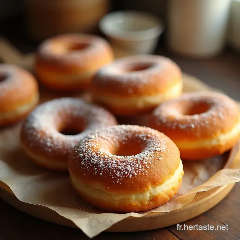 Donuts Express Aux 3 Ingr&eacute;dients Le Go&ucirc;ter Facile presentation