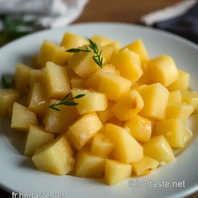 &Eacute;cras&eacute; De Pommes De Terre Au Thermomix presentation