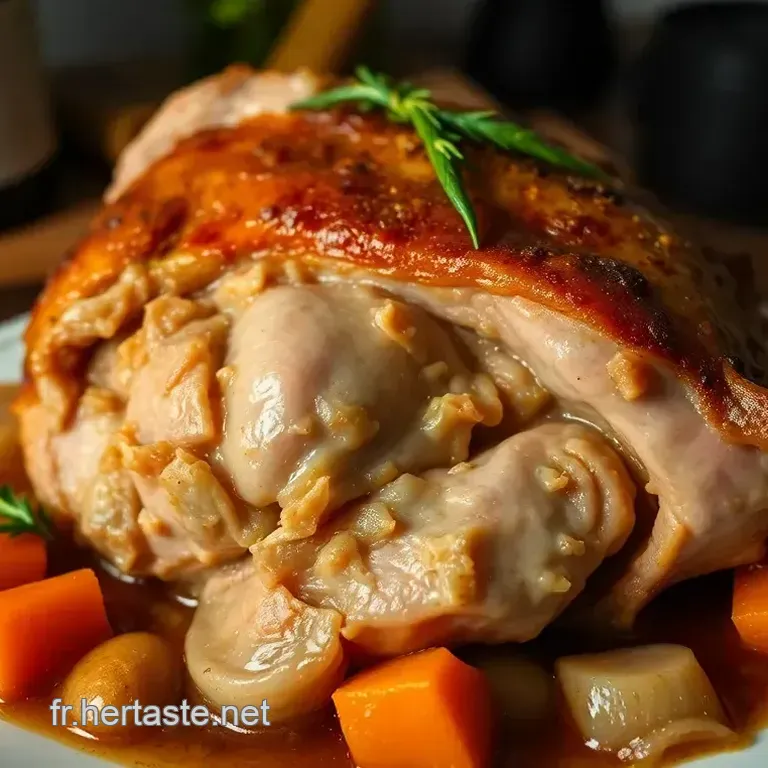 &Eacute;paule d Agneau Confite 4 Heures : Tendresse et Saveurs en Folie