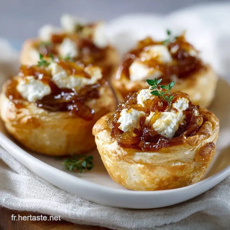 Crisp feuillet&eacute;s arranged artfully on a white plate, showcasing their flaky layers and savory filling.