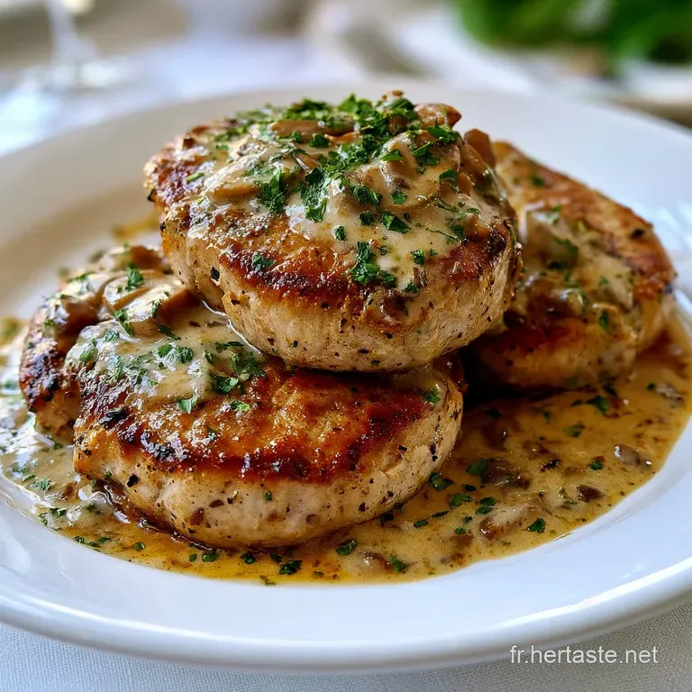 Filet Mignon Sauce Foresti&egrave;re : Onctueux