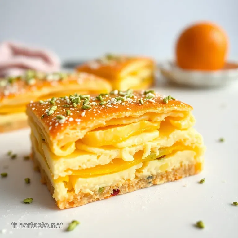 Recette Simple et Rapide Financiers Pistache Fleur dOranger