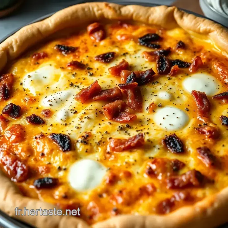 Flammekueche Traditionnelle Facile presentation