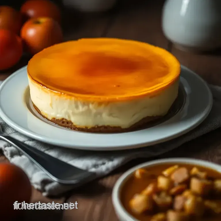 Flan Aux &OElig;ufs Inratable : D&eacute;lice Cr&eacute;meux &Agrave; La Vanille presentation