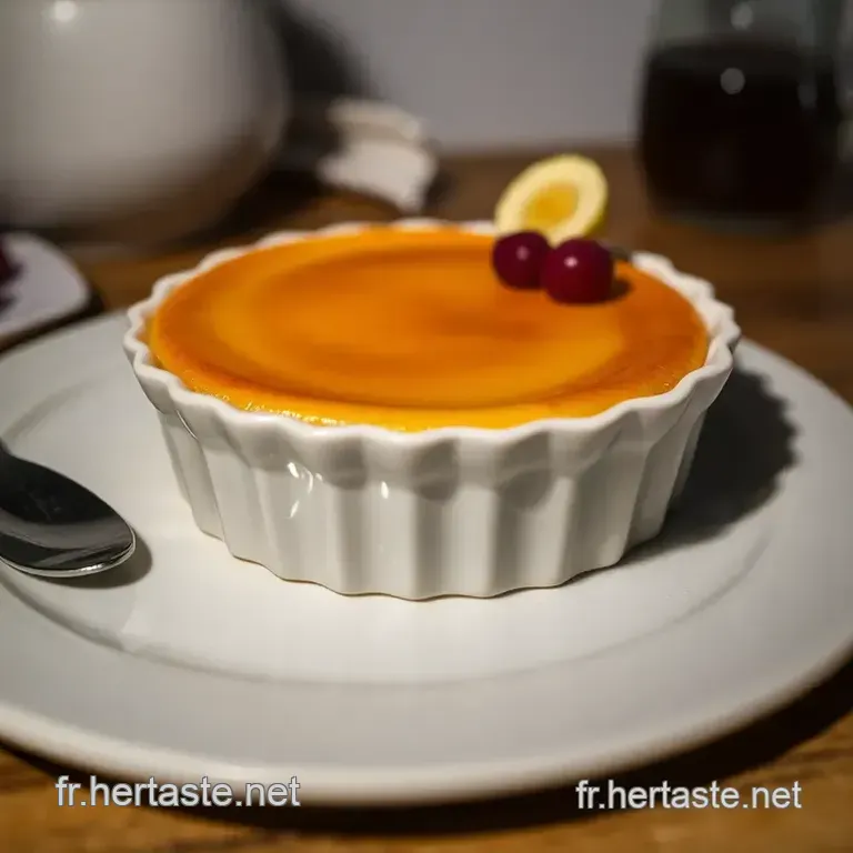 Flan Parisien: Recette Traditionnelle presentation