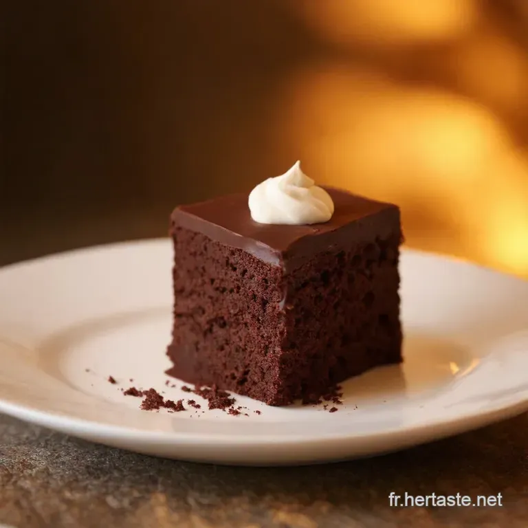 Fondant Au Chocolat Noir Divinement Fondant presentation